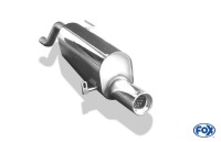 FOX Endschalldämpfer 1x90 Typ 13 passend für Opel Corsa D Sportheck und OPC Line FOX Endschalldämpfer 1x90 Typ 13 passend für Opel Corsa D Sportheck und OPC Line