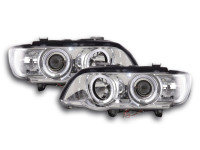 Scheinwerfer Set BMW X5 E53 98-02 chrom