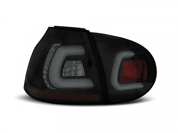 LED BAR Rücklichter Black getönt passend für VW Golf 5 10.03-09