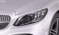 RDX Scheinwerferblenden passend für Mercedes C-Klasse W205 S205 C205 (2014–2021) Böser Blick RDX Scheinwerferblenden passend für Mercedes C-Klasse W205 S205 C205 (2014–2021) Böser Blick
