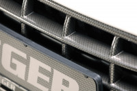 Rieger Grill Carbon-Look carbon look für VW Scirocco 3 (13) 2-tür. 08.08-04.14 (bis Facelift) Ausführung: Schwarz matt