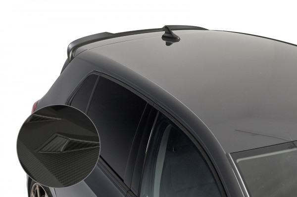 Heckflügel mit ABE für VW Golf 8 HF616-M Carbon Look Matt