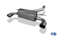 FOX Endschalldämpfer passend für BMW F20/F21 M135i – 1x100 Typ 25 rechts/links FOX Endschalldämpfer passend für BMW F20/F21 M135i – 1x100 Typ 25 rechts/links
