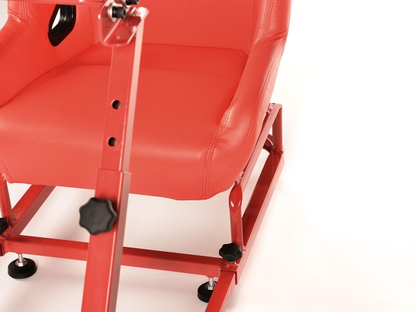 FK Gamesitz Spielsitz Rennsimulator eGaming Seats Monza rot/silber