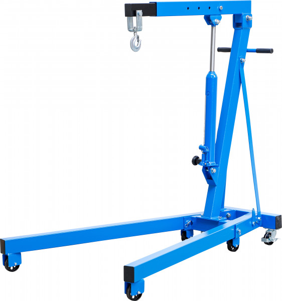 BGS Motorkran 1000 kg – faltbarer Hydraulikkran für Werkstatt
