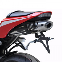 Kennzeichenhalter passend für Honda CBR 600RR 13-17 verstellbar schwarz inkl. Reflektorhalter Kennzeichenhalter passend für Honda CBR 600RR 13-17 verstellbar schwarz inkl. Reflektorhalter