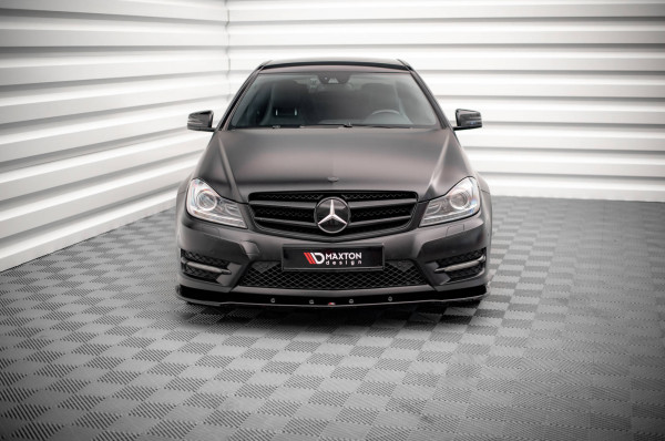 Front Ansatz V.2 Für Mercedes-Benz C Coupe / Limousine / Kombi AMG-Line C204 / W204 Facelift / S204
