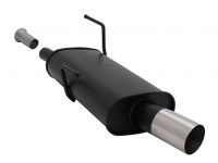 Novus Sportauspuff passend für Peugeot 206 1x76mm RL-Design Novus Sportauspuff passend für Peugeot 206 1x76mm RL-Design