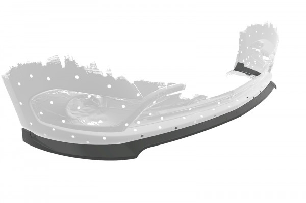 Cup-Spoilerlippe mit ABE passend für Mercedes-Benz Citan W415