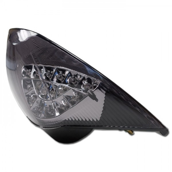 LED-Rücklicht passend für KTM 990 Super Duke/R Bj. 05-10 getönt, schwarzer Reflektor, E-geprüft