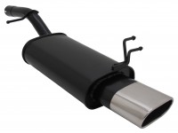 Novus Sportauspuff passend für Ford Fiesta MK6 JH/JD 75x135mm Novus Sportauspuff passend für Ford Fiesta MK6 JH/JD 75x135mm