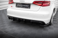 Diffusor Heck Ansatz passend für Audi S3 Sportback 8V Diffusor Heck Ansatz passend für Audi S3 Sportback 8V