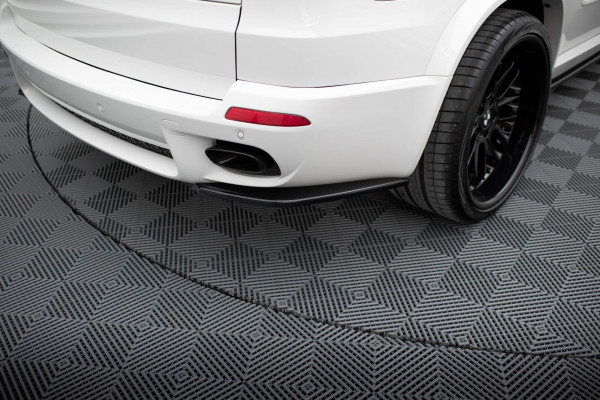 Heck Ansatz Flaps Diffusor passend für BMW X5 E70 Facelift M Paket