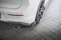 Stoßstangen Flaps Wings vorne passend für VW Golf GTI Mk8 Stoßstangen Flaps Wings vorne passend für VW Golf GTI Mk8