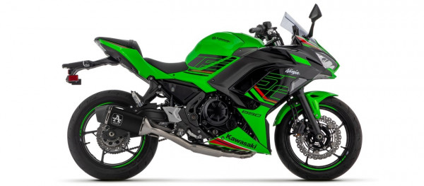 ARROW VELOCE Aluminium Schwarz KAWASAKI NINJA 650 24-