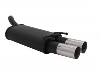 Novus Sportauspuff passend für Opel Corsa B 2x76mm RL-Design Novus Sportauspuff passend für Opel Corsa B 2x76mm RL-Design