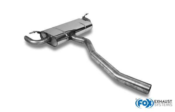 FOX Endschalldämpfer passend für Mercedes CLA 180/200 C118