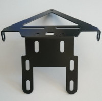 Kennzeichenhalter Universal starr schwarz 195mm Lochabstand 45mm Kennzeichenhalter Universal starr schwarz 195mm Lochabstand 45mm