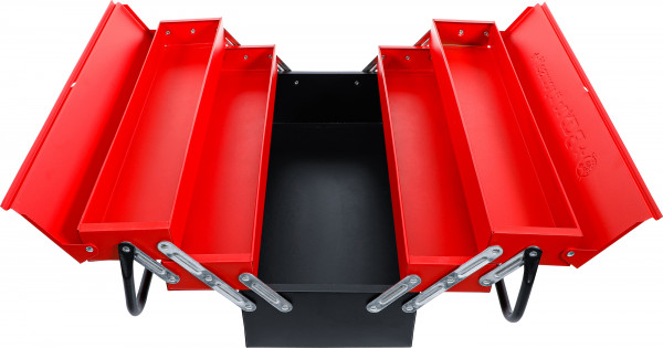 Metall-Werkzeugkoffer leer aus Stahlblech