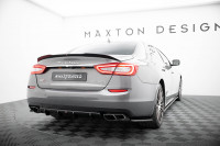 Spoiler CAP Für Maserati Quattroporte Mk6 Schwarz Hochglanz