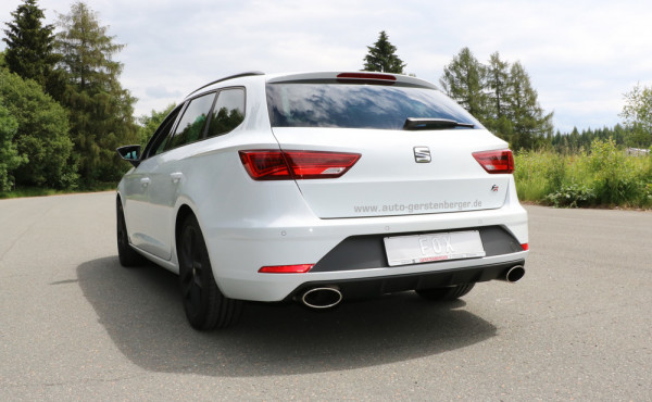 Seat Leon 5F ST - Einzelradaufhängung Endschalldämpfer rechts/links - 160x90 Typ 38 rechts/links