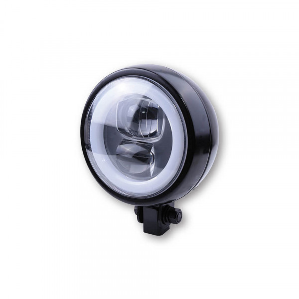 HIGHSIDER LED Scheinwerfer Flat Typ 9 mit Standlichtring