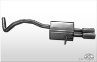 FOX Endschalldämpfer 2x80 Typ 12 passend für Renault Megane III Coupe / Schrägheck FOX Endschalldämpfer 2x80 Typ 12 passend für Renault Megane III Coupe / Schrägheck