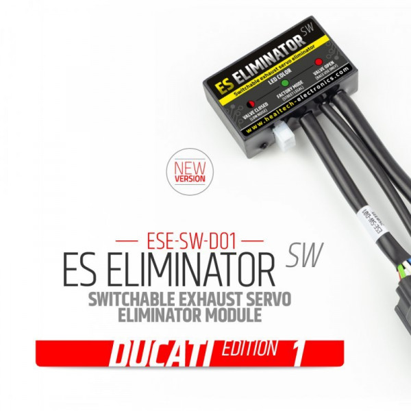 Healtech Auspuffklappen Servo Eliminator ESE-SW-D01 passend für Ducati