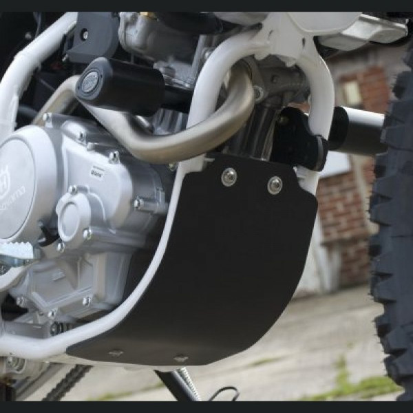 R&G Racing Motor Schutz Platte passend für Husqvarna TE 125 ab 2012