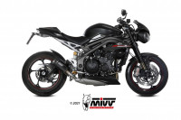 MIVV MK3 Carbon Endschalldämpfer passend für Triumph Speed Triple R / S / RS 18-20 MIVV MK3 Carbon Endschalldämpfer passend für Triumph Speed Triple R / S / RS 18-20