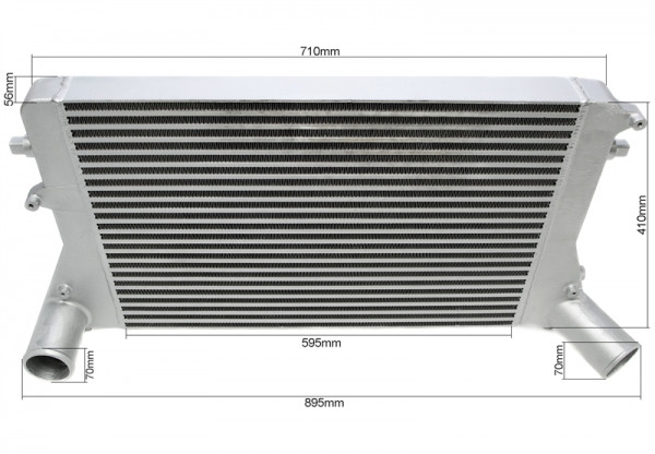 TA Technix Ladeluftkühler Kit passend für Audi A3/S3, TT, Seat Leon, Skoda Octavia, Superb, VW Golf,