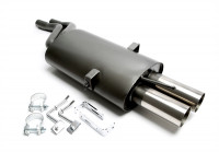 TA Technix Sportendschalldämpfer 2x76mm passend für BMW 3er E46 TA Technix Sportendschalldämpfer 2x76mm passend für BMW 3er E46
