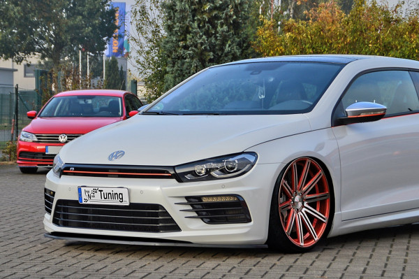 Cup Frontspoilerlippe passend für VW Scirocco R Facelift