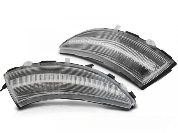 Blinker im Spiegel weiße LED-Seq passend für Renault Clio IV 12-16