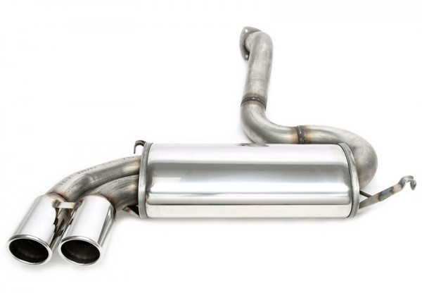 TA Technix Edelstahlanlage 2x80mm passend für Audi Quattro, 90 Quattro, Coupe S2