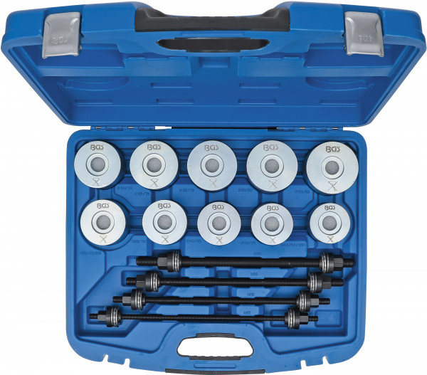 Zug- und Druckhülsen-Satz 24-tlg. mit 4 Spindeln