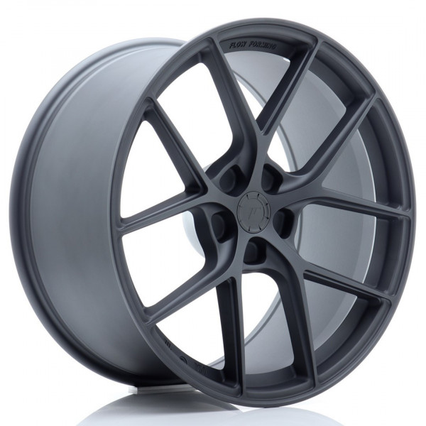 JR Wheels SL01 20x10 ET15-48 5H Blank Silver