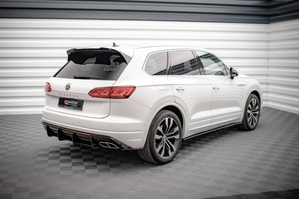 Heck Ansatz Flaps Diffusor passend für VW Touareg R-line Mk3