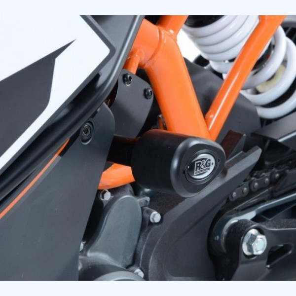 R&G Racing Sturzpads "No Cut" KTM RC 125 / 200 / 390 2014-2021