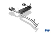FOX Endschalldämpfer quer Ausgang rechts/links 2x90 Typ 10 passend für Honda Prelude IV BB2/3 FOX Endschalldämpfer quer Ausgang rechts/links 2x90 Typ 10 passend für Honda Prelude IV BB2/3