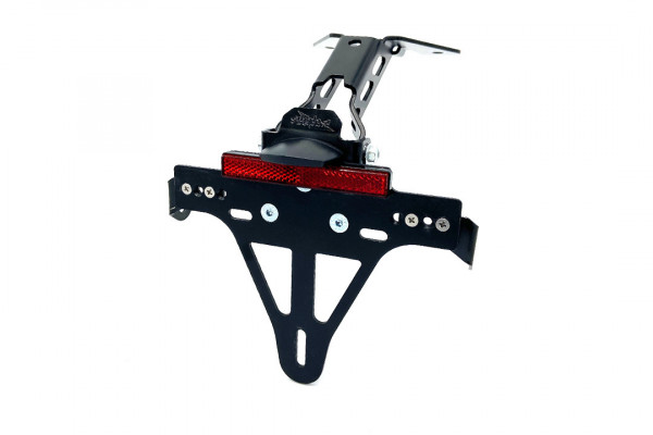 alpha Technik Kennzeichenhalter passend für Aprilia RS125 und Tuono 125 (Typ XA/XT, ab 2021)