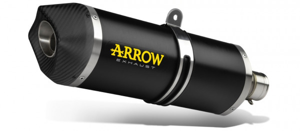 Arrow Race-Tech Aluminium Schwarz KAWASAKI VERSYS 1000 21-22