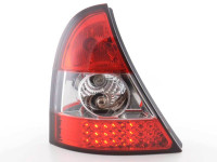 LED Rückleuchten Set passend für Renault Clio Typ B 01-04 klar/rot LED Rückleuchten Set passend für Renault Clio Typ B 01-04 klar/rot