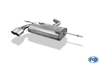 FOX Endschalldämpfer passend für VW Golf VI 2x80 Typ 16 FOX Endschalldämpfer passend für VW Golf VI 2x80 Typ 16