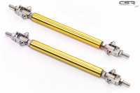 Universal Spoiler Stabilisatoren verstellbar 100-140mm gold Universal Spoiler Stabilisatoren verstellbar 100-140mm gold