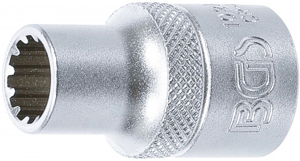 Steckschlüssel-Einsatz Gear Lock | Antrieb Innenvierkant 12,5 mm (1/2") | SW 10 mm