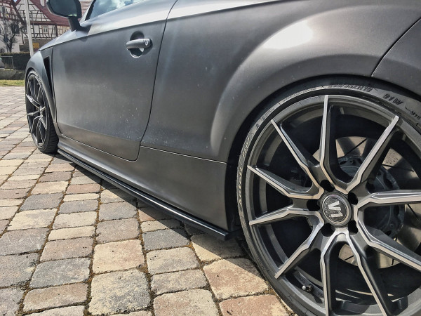 Seitenschweller im Cup Look passend für Audi TT RS, TTS 8J Coupe ab Bj. 2009-