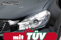 Scheinwerferblenden passend für Nissan Qashqai ab 2010 Scheinwerferblenden passend für Nissan Qashqai ab 2010