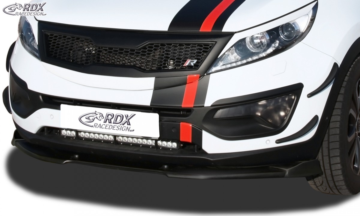 RDX Frontspoiler VARIO-X für KIA Sportage (SL) Frontlippe Front Ansatz  Vorne Spoilerlippe, Spoilerlippe, Spoiler, Aerodynamik, Auto Tuning