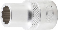 BGS Steckschlüsseleinsatz Zwölfkant SW 12 mm Antrieb Innenvierkant 12,5 mm (1/2 Zoll) BGS Steckschlüsseleinsatz Zwölfkant SW 12 mm Antrieb Innenvierkant 12,5 mm (1/2 Zoll)
